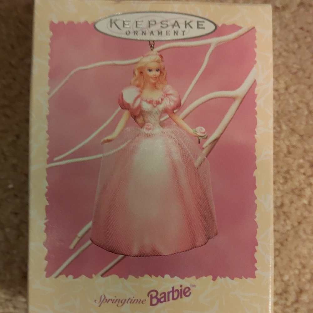 Barbie Keepsake Ornament - Pink Elegance